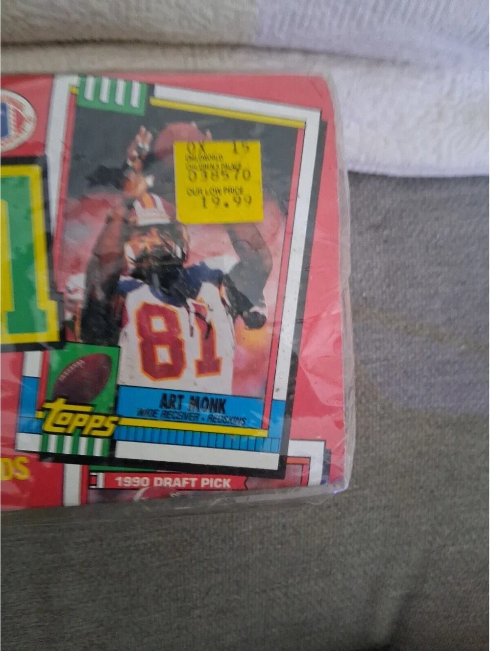 Topps 1990 Football Trading Cards Complete Set of 528 Cards *Vintage & Unopened